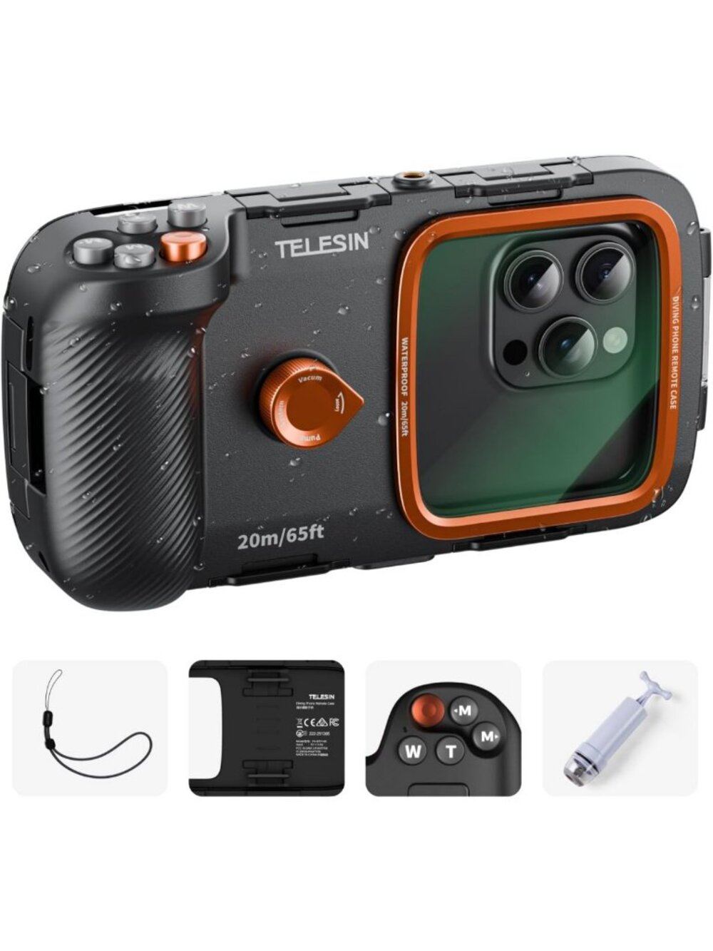 Universal Waterproof Underwater Phone Case for Snorkeling & Diving - Photo/Video